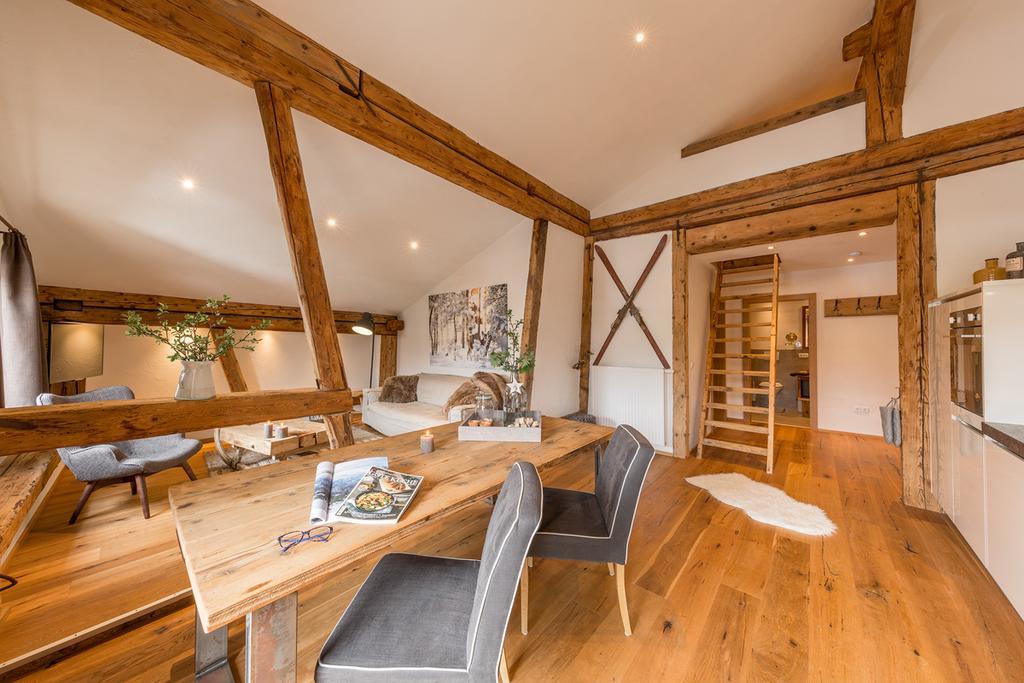 Bauernlodge Alpin Appartements Höfen Buitenkant foto