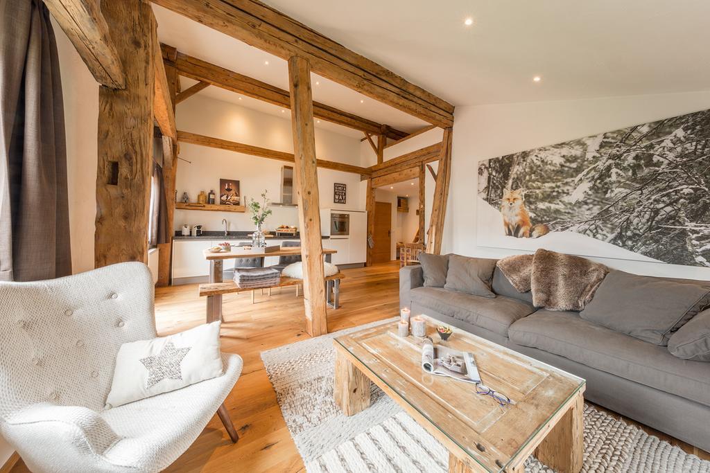 Bauernlodge Alpin Appartements Höfen Buitenkant foto