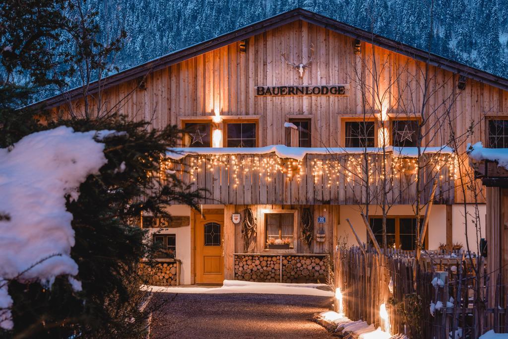 Bauernlodge Alpin Appartements Höfen Buitenkant foto