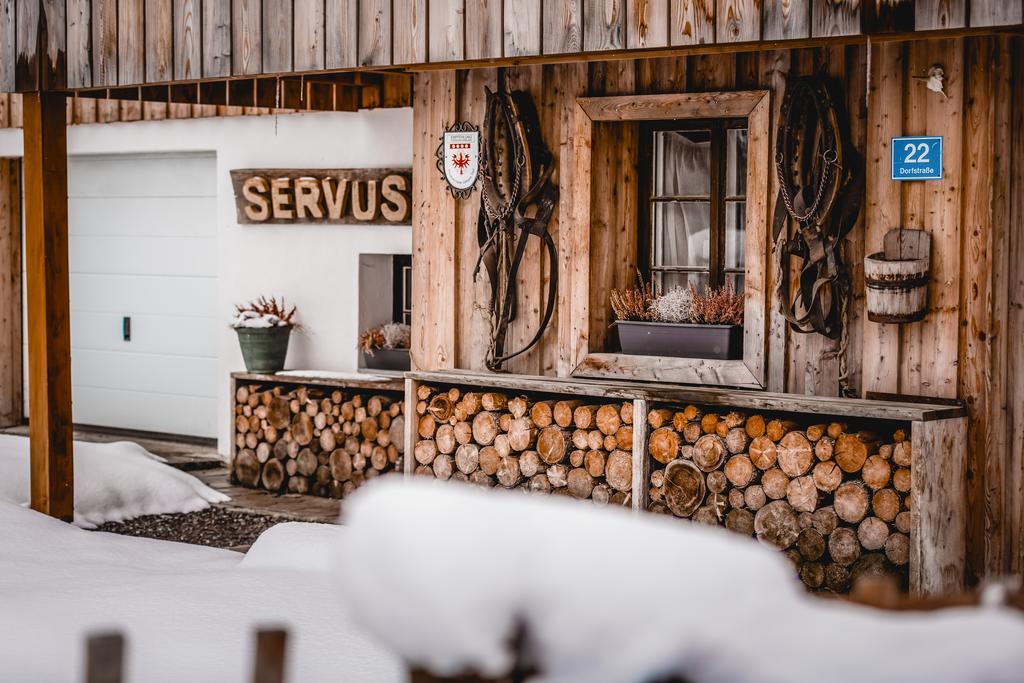 Bauernlodge Alpin Appartements Höfen Buitenkant foto