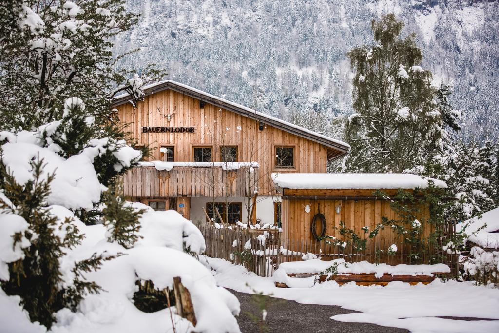 Bauernlodge Alpin Appartements Höfen Buitenkant foto