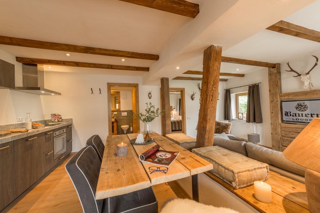 Bauernlodge Alpin Appartements Höfen Buitenkant foto