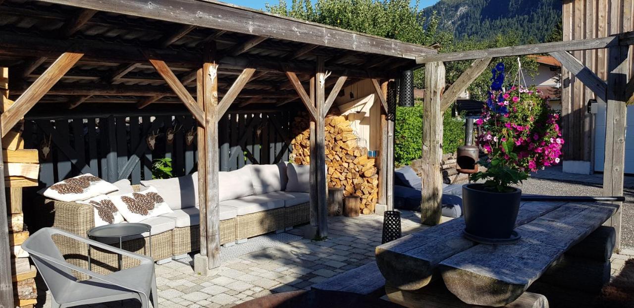 Bauernlodge Alpin Appartements Höfen Buitenkant foto
